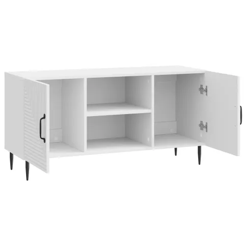 TV ormar Bijela visokog sjaja 102 x 34,5 x 50 cm - Bijela visokog sjaja Cijena