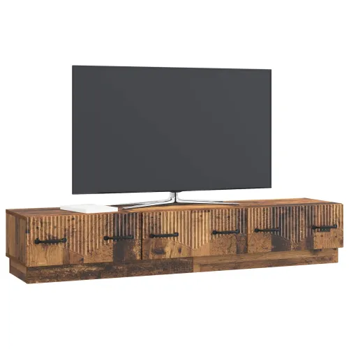 TV ormar Staro drvo 147 x 34,5 x 27 cm Konstruirano drvo - Staro drvo Cijena