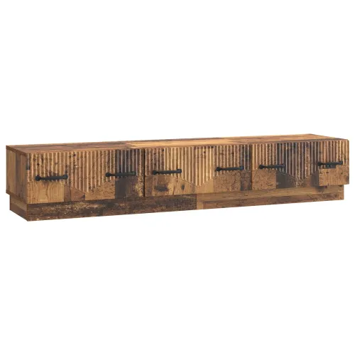 TV ormar Staro drvo 147 x 34,5 x 27 cm Konstruirano drvo - Staro drvo Cijena