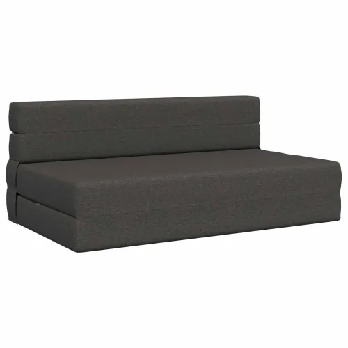 Sofa na razvlačenje Tamnosiva 152 x 86,5 x 60 cm Tkanina - Tamnosiva 203 x 152 x 15 cm Tkanina Cijena
