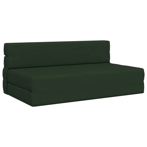 Sofa na razvlačenje Tamnozelena 152 x 86,5 x 60 cm Tkanina - Tamnozelena 152 x 86,5 x 60 cm Tkanina Cijena