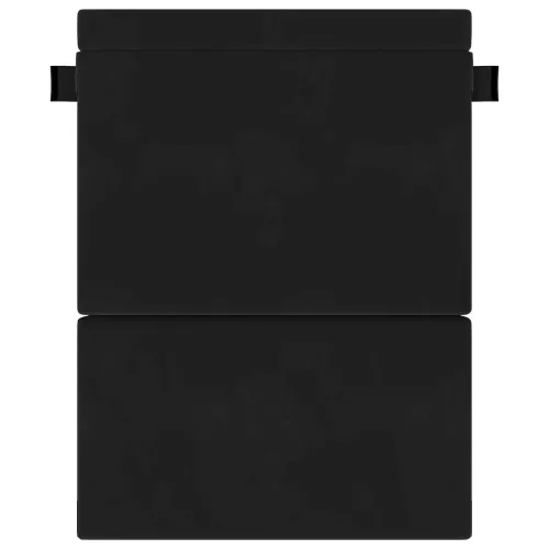 Sofa na razvlačenje Crna 152 x 86,5 x 60 cm Tkanina - Crna 152 x 86,5 x 60 cm Baršun Cijena