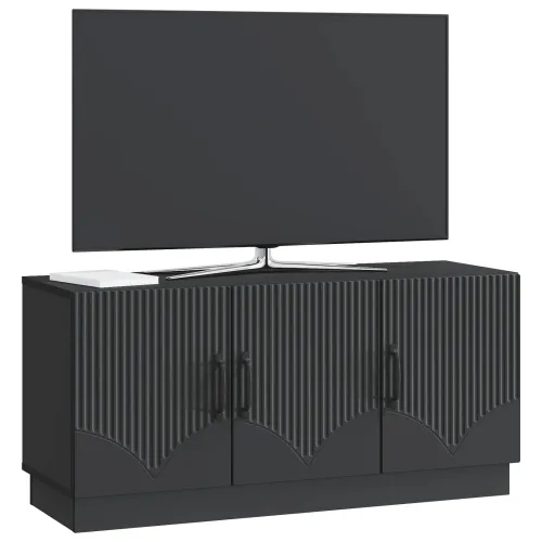 TV ormar Crna 99 x 34,5 x 47 cm Konstruirano drvo - Crna Cijena