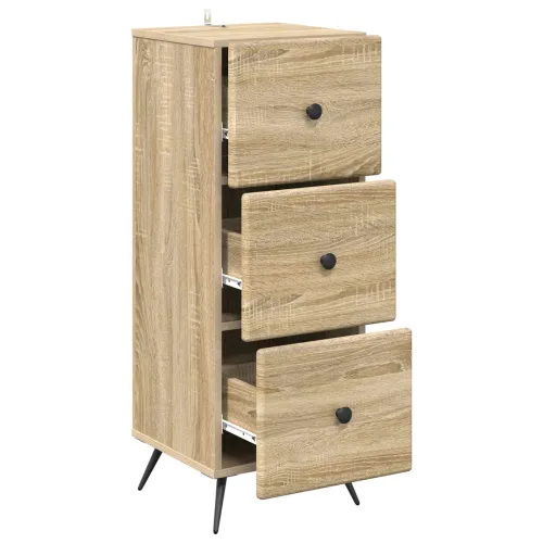 Ormar s ladicama Hrast sonoma 33 x 34,5 x 90 cm - Hrast sonoma Cijena