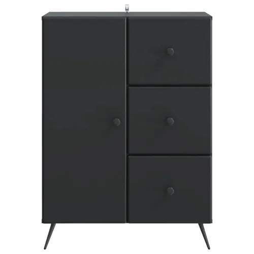 Kreveta Crna 66 x 34,5 x 90 cm Konstruirano drvo - Crna Cijena