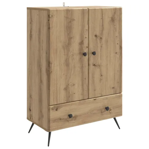 Kreveta Hrast artisan 66 x 34,5 x 95 cm Konstruirano drvo - Hrast artisan Cijena