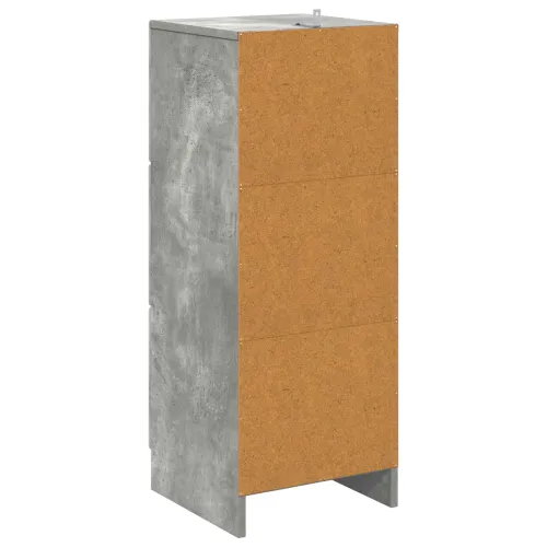 Ormar s ladicama Betonska siva 33 x 34,5 x 87 cm - Betonska siva Cijena