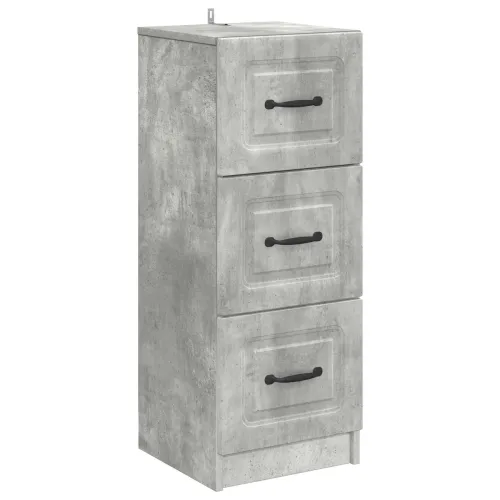 Ormar s ladicama Betonska siva 33 x 34,5 x 87 cm - Betonska siva Cijena
