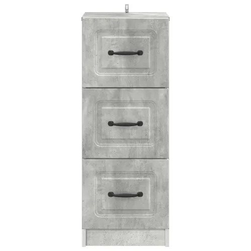 Ormar s ladicama Betonska siva 33 x 34,5 x 87 cm - Betonska siva Cijena