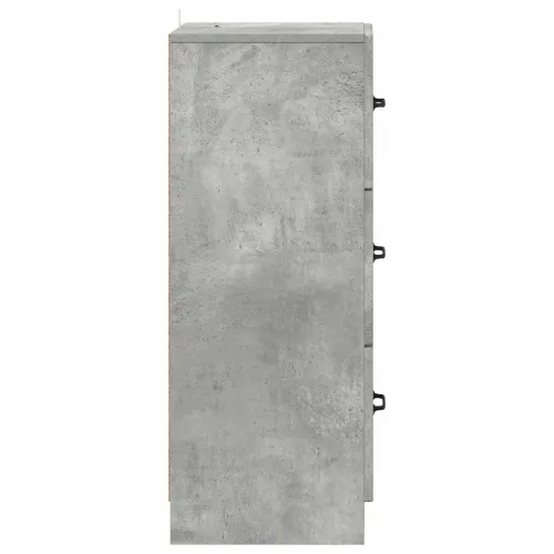 Ormar s ladicama Betonska siva 33 x 34,5 x 87 cm - Betonska siva Cijena