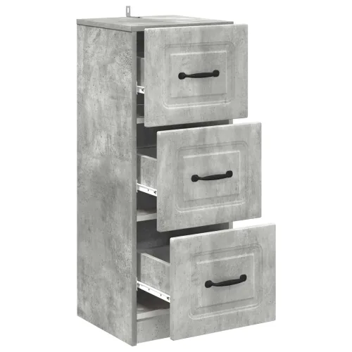 Ormar s ladicama Betonska siva 33 x 34,5 x 87 cm - Betonska siva Cijena