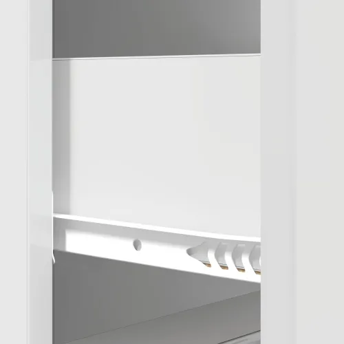 Ormar s ladicama Bijela visokog sjaja 33 x 34,5 x 87 cm - Bijela visokog sjaja Cijena