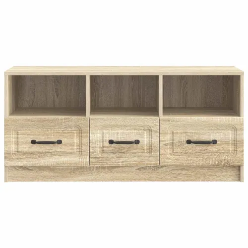 TV ormar Hrast sonoma 102 x 34,5 x 47 cm Konstruirano drvo - Hrast sonoma Cijena