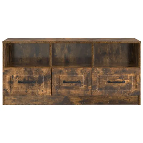 TV ormar Dimljeni hrast 102 x 34,5 x 47 cm Konstruirano drvo - Dimljeni hrast Cijena