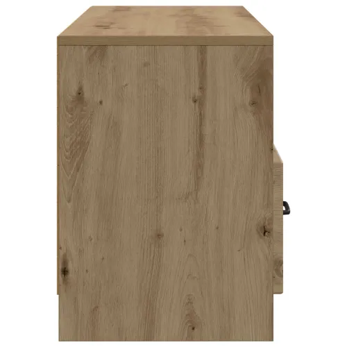 TV ormar 102 x 34,5 x 47 cm Hrast artisan Konstruirano drvo - Hrast artisan Cijena