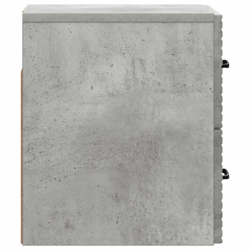 Noćni ormarić za montažu na zid Betonska siva 34,5 x 33 x 40 cm - Betonska siva 1 Cijena