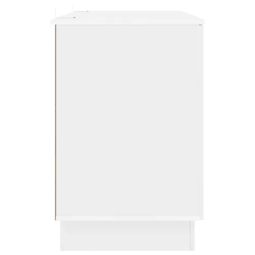 Stol Bijela visokog sjaja 142,5 x 50 x 75 cm Konstruirano drvo - Bijela visokog sjaja Cijena