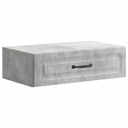 Stolna montirana na zid Betonska siva 59 x 34,5 x 17 cm - Betonska siva 59 cm Cijena