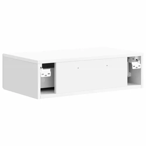 Stolna montirana na zid Bijela visokog sjaja 59 x 34,5 x 17 cm - Bijela visokog sjaja 59 cm Cijena