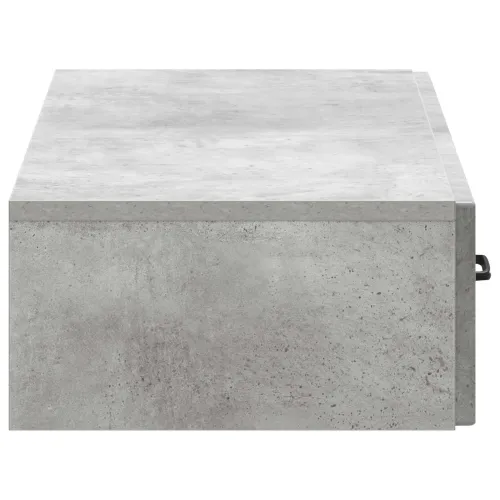 Stolna montirana na zid Betonska siva 87,5 x 34,5 x 17 cm - Betonska siva 87,5 cm Cijena