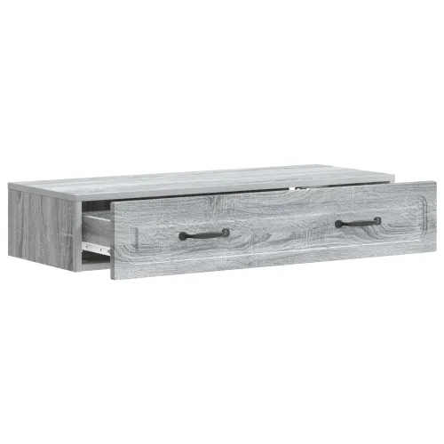 Stolna montirana na zid Siva sonoma 87,5 x 34,5 x 17 cm - Siva sonoma 87,5 cm Cijena