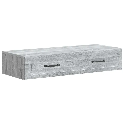 Stolna montirana na zid Siva sonoma 87,5 x 34,5 x 17 cm - Siva sonoma 87,5 cm Cijena