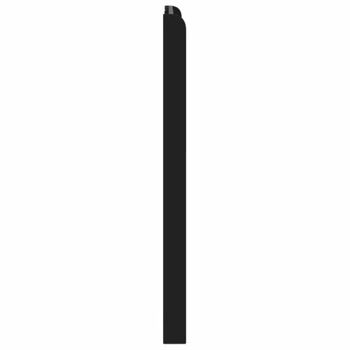 Uzglavlje Crna Konstruirano drvo - Crna 135 cm Cijena