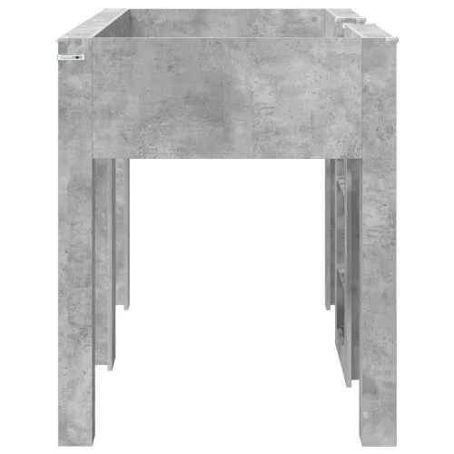 Krevet na kat za djecu Betonski sivi 75 x 190 cm - Beton siva 75 x 190 cm Cijena
