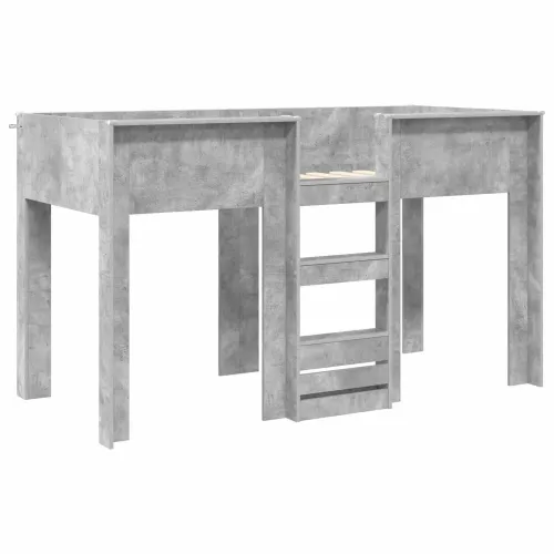 Krevet na kat za djecu Betonski sivi 75 x 190 cm - Beton siva 75 x 190 cm Cijena