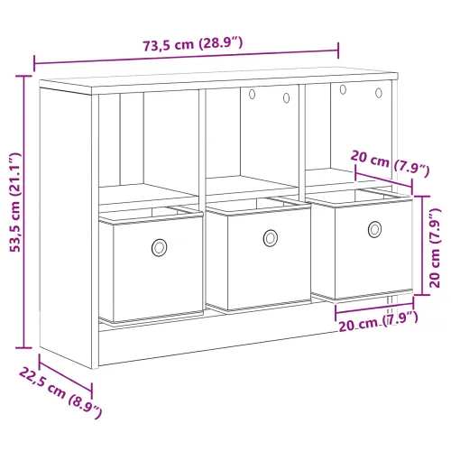 Kreveta Staro drvo 73,5 x 22,5 x 53,5 cm - Staro drvo 73.5 x 22 x 53.5 cm Cijena