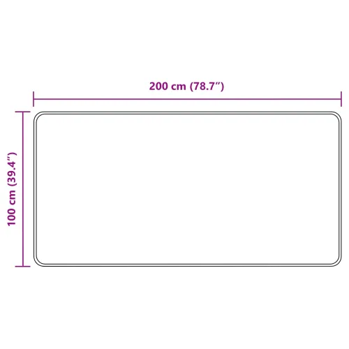 Traka za tepih MARSA Crna 100 x 200 cm Poliester i PVC - Crna 100 x 200 cm Cijena