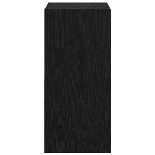Noćni ormarić Crni hrast 35 x 32 x 68,5 cm Konstruirano drvo - Crni hrast 25.5 x 22 x 49.5 cm 1 Cijena