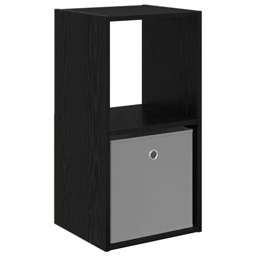 Noćni ormarić Crni hrast 35 x 32 x 68,5 cm Konstruirano drvo - Crni hrast 25.5 x 22 x 49.5 cm 1 Cijena