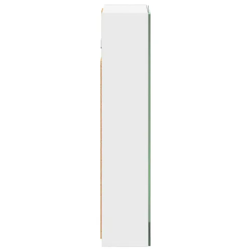 Kupaonski ormar s ogledalom Bijelo 30 x 10,5 x 50 cm - Bijeli 30 x 10,5 x 50 cm bez LED Cijena