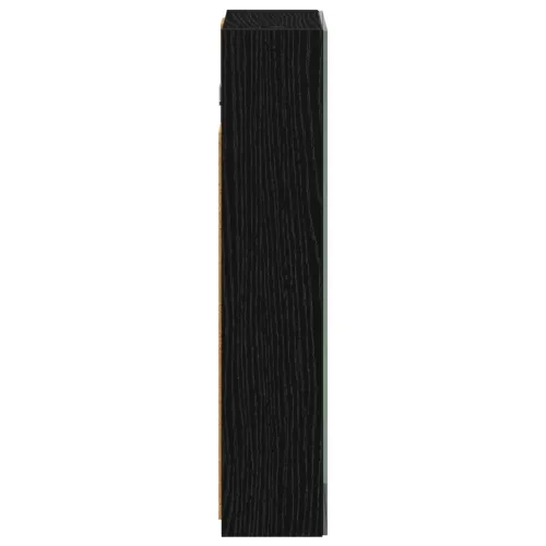 Kupaonski ormar s ogledalom Crni hrast 30 x 10,5 x 50 cm - Crni hrast 30 x 10,5 x 50 cm bez LED Cijena