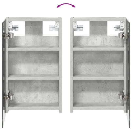 Kupaonski ormar s ogledalom Betonski sivi 30 x 10,5 x 50 cm - Betonsko siva 30 x 10,5 x 50 cm bez LED Cijena