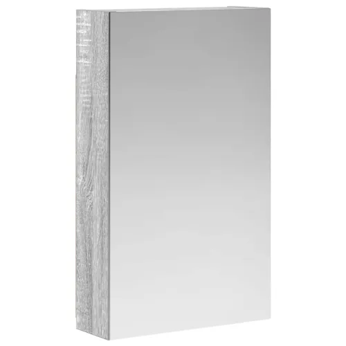 Kupaonski ormar s ogledalom Siva Sonoma 30 x 10,5 x 50 cm - Sivi Sonoma 30 x 10,5 x 50 cm bez LED Cijena