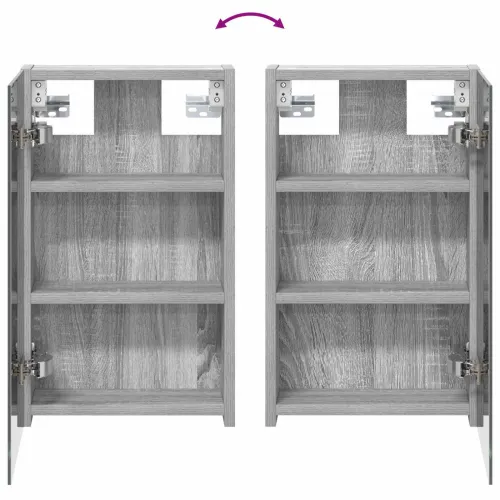 Kupaonski ormar s ogledalom Siva Sonoma 30 x 10,5 x 50 cm - Sivi Sonoma 30 x 10,5 x 50 cm bez LED Cijena