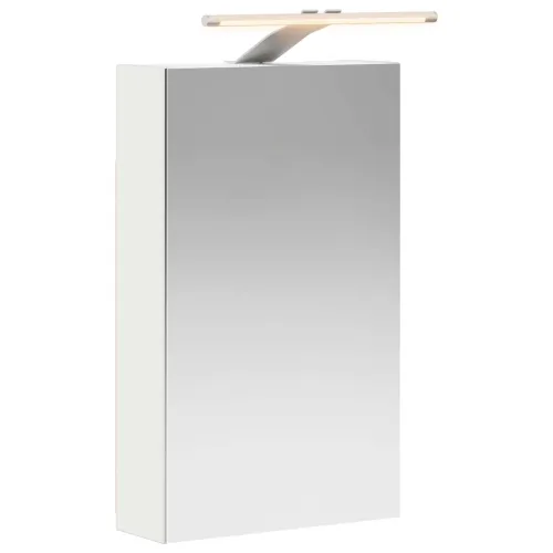Kupaonski ormar s ogledalom Bijelo 30 x 10,5 x 50 cm - Bijeli 30 x 10,5 x 50 cm s LED svjetlima Cijena