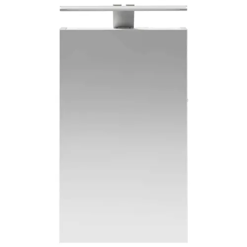 Kupaonski ormar s ogledalom Bijelo 30 x 10,5 x 50 cm - Bijeli 30 x 10,5 x 50 cm s LED svjetlima Cijena