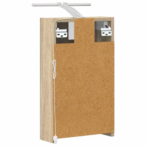 Kupaonski ormar s ogledalom Sonoma hrast 30 x 10,5 x 50 cm - sonoma hrast 30 x 10,5 x 50 cm s LED svjetlima Cijena