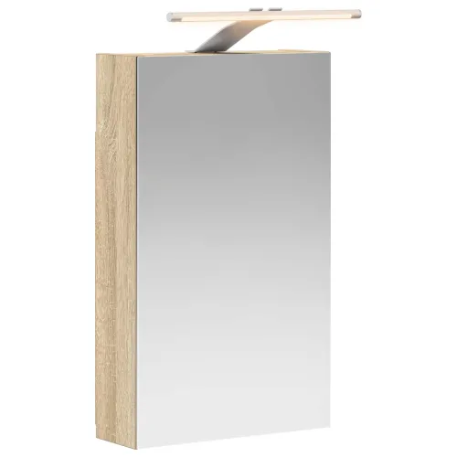 Kupaonski ormar s ogledalom Sonoma hrast 30 x 10,5 x 50 cm - sonoma hrast 30 x 10,5 x 50 cm s LED svjetlima Cijena