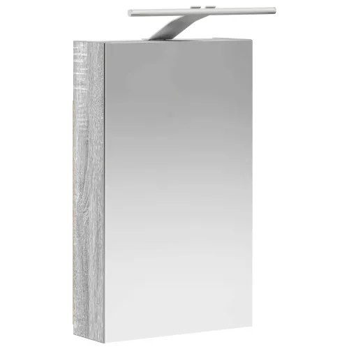 Kupaonski ormar s ogledalom Siva Sonoma 30 x 10,5 x 50 cm - Sivi Sonoma 30 x 10,5 x 50 cm s LED svjetlima Cijena