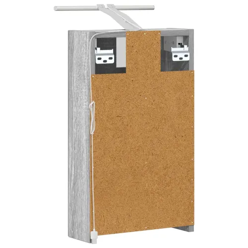 Kupaonski ormar s ogledalom Siva Sonoma 30 x 10,5 x 50 cm - Sivi Sonoma 30 x 10,5 x 50 cm s LED svjetlima Cijena