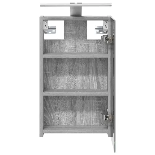 Kupaonski ormar s ogledalom Siva Sonoma 30 x 10,5 x 50 cm - Sivi Sonoma 30 x 10,5 x 50 cm s LED svjetlima Cijena