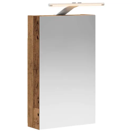 Kupaonski ormar s ogledalom Staro drvo 30 x 10,5 x 50 cm - Staro drvo 30 x 10,5 x 50 cm s LED svjetlima Cijena