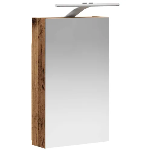 Kupaonski ormar s ogledalom Staro drvo 30 x 10,5 x 50 cm - Staro drvo 30 x 10,5 x 50 cm s LED svjetlima Cijena