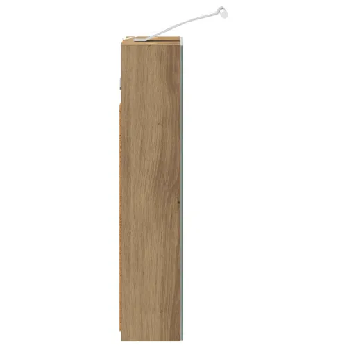 Kupaonski ormar s ogledalom Hrast artisan 30 x 10,5 x 50 cm - Zanatski hrast 30 x 10,5 x 50 cm s LED svjetlima Cijena