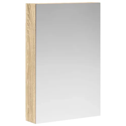 Kupaonski ormar s ogledalom Sonoma hrast 40 x 10,5 x 60,5 cm - sonoma hrast 40 x 10,5 x 60,5 cm bez LED Cijena