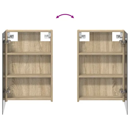 Kupaonski ormar s ogledalom Sonoma hrast 40 x 10,5 x 60,5 cm - sonoma hrast 40 x 10,5 x 60,5 cm bez LED Cijena
